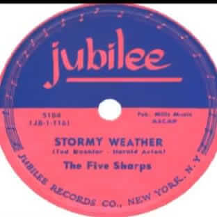 8. The Five Sharps, Stormy Weather (1952)