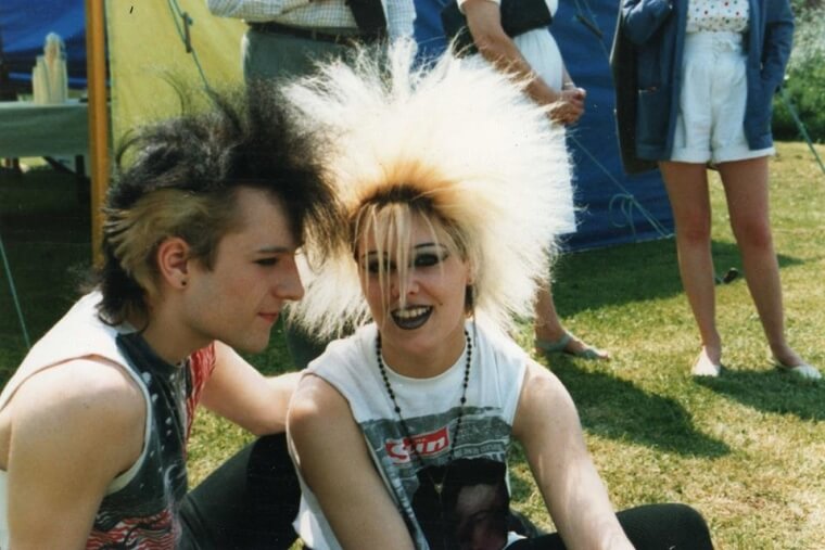 ​The Typical '80s Punk Rock Couple