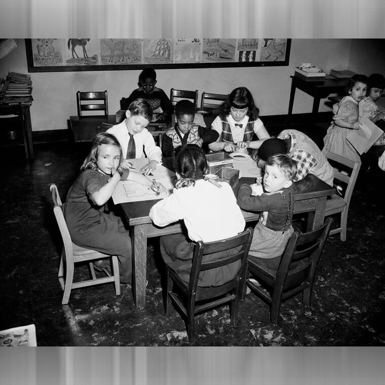 They Tested the Children's Ability to Carry Chairs