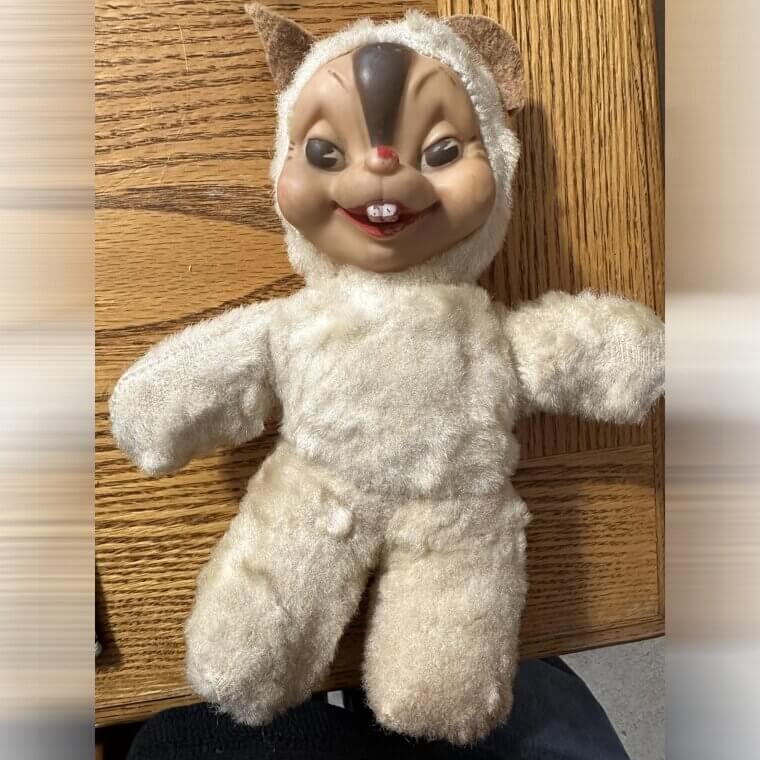 Limbless Squirrel Doll