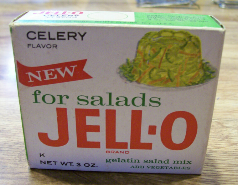 Celery-Flavored Jell-O - Estimated Value $50