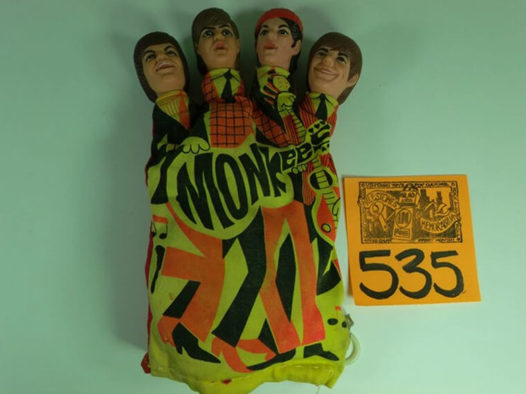 Monkees Talking Hand Puppet - Estimated Value $200-$300