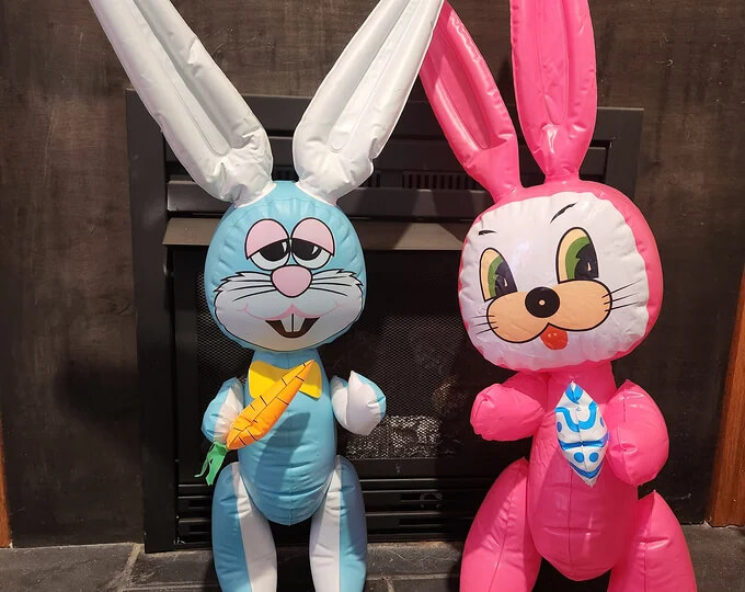 Inflatable Vintage Easter Decorations - $150