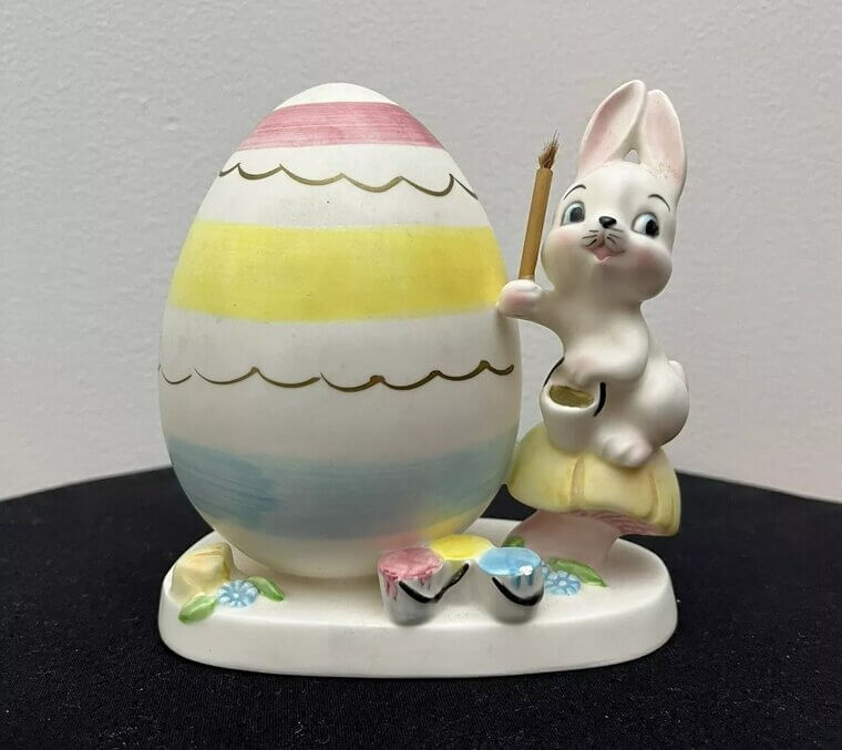 Vintage Napco Ceramic Easter Bunny - $229