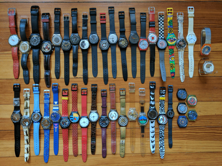 Raise Your Hand if You Ever Had a Swatch Watch