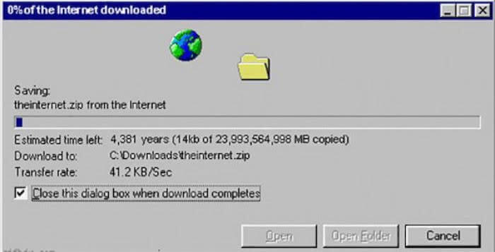 The Best Time To Download Was During Sleep