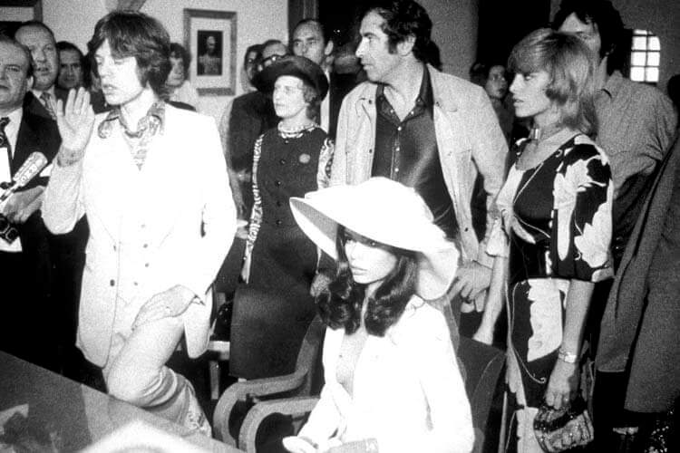 ​1971 - Mick Jagger And Bianca Perez-Mora Macias